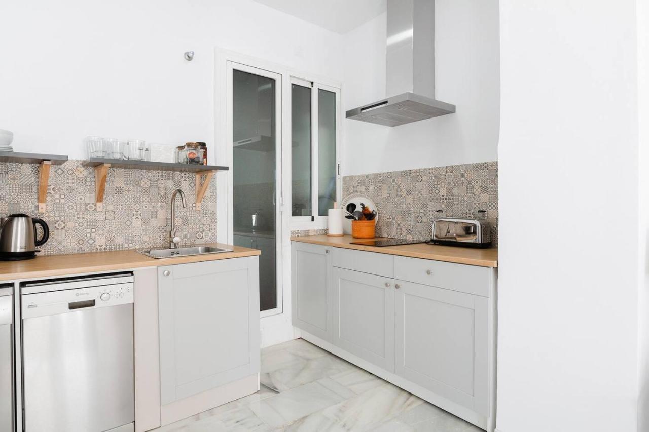 Loft En Primera Linea Del Paseo Maritimo Málaga Esterno foto